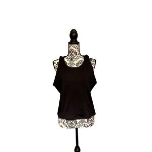 NWT Victoria’s Secret Black Flow On Point Yoga Athletic Tank Bra XXL